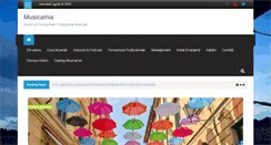 Desktop Screenshot of musicamia.it