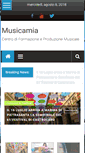 Mobile Screenshot of musicamia.it